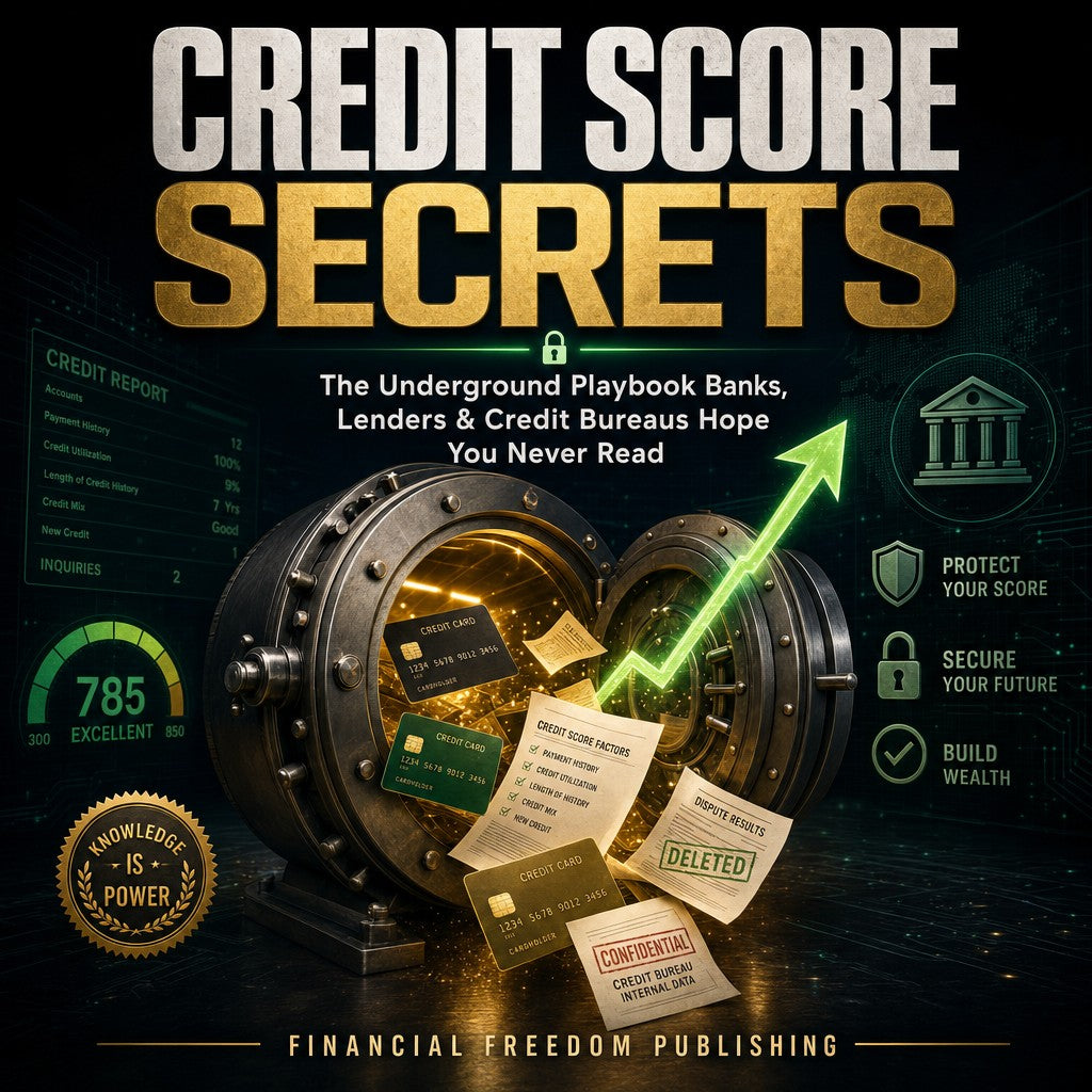 Credit Score Secrets: The Underground Playbook Banks, Lenders & Credit Bureaus Hope You Never Read