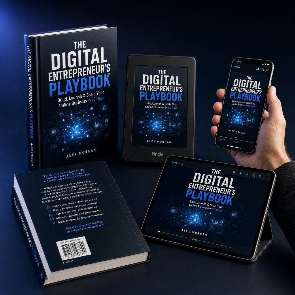 The 90-Day Digital Business Blueprint: Your Week-by-Week Action Planner & Revenue Tracker