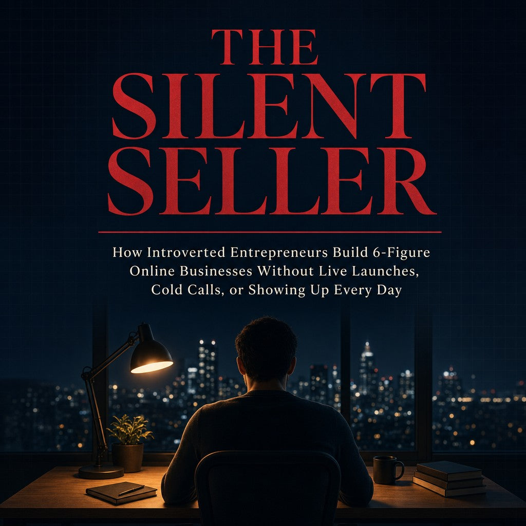 The Silent Seller: How Introverted Entrepreneurs Build 6-Figure Online Businesses Without Live Launches, Cold Calls, or Showing Up Every Day