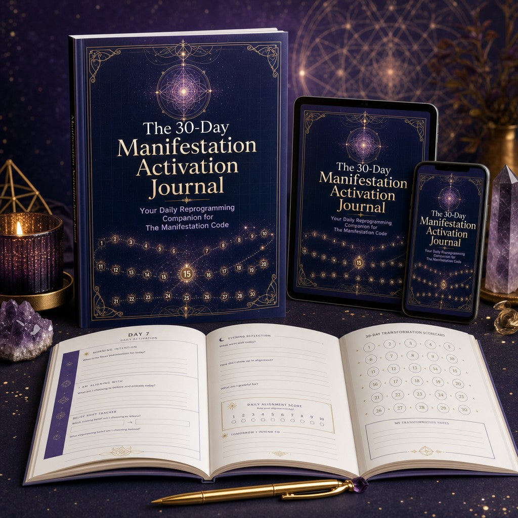 The 30-Day Manifestation Activation Journal: Your Daily Reprogramming Companion for The Manifestation Code