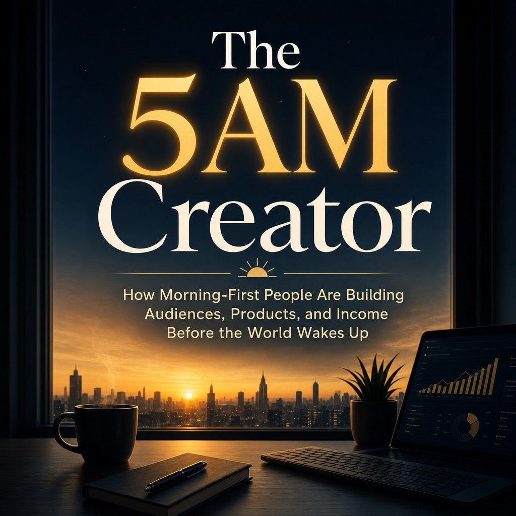 The 5AM Creator: How Morning-First People Are Building Audiences, Products, and Income Before the World Wakes Up