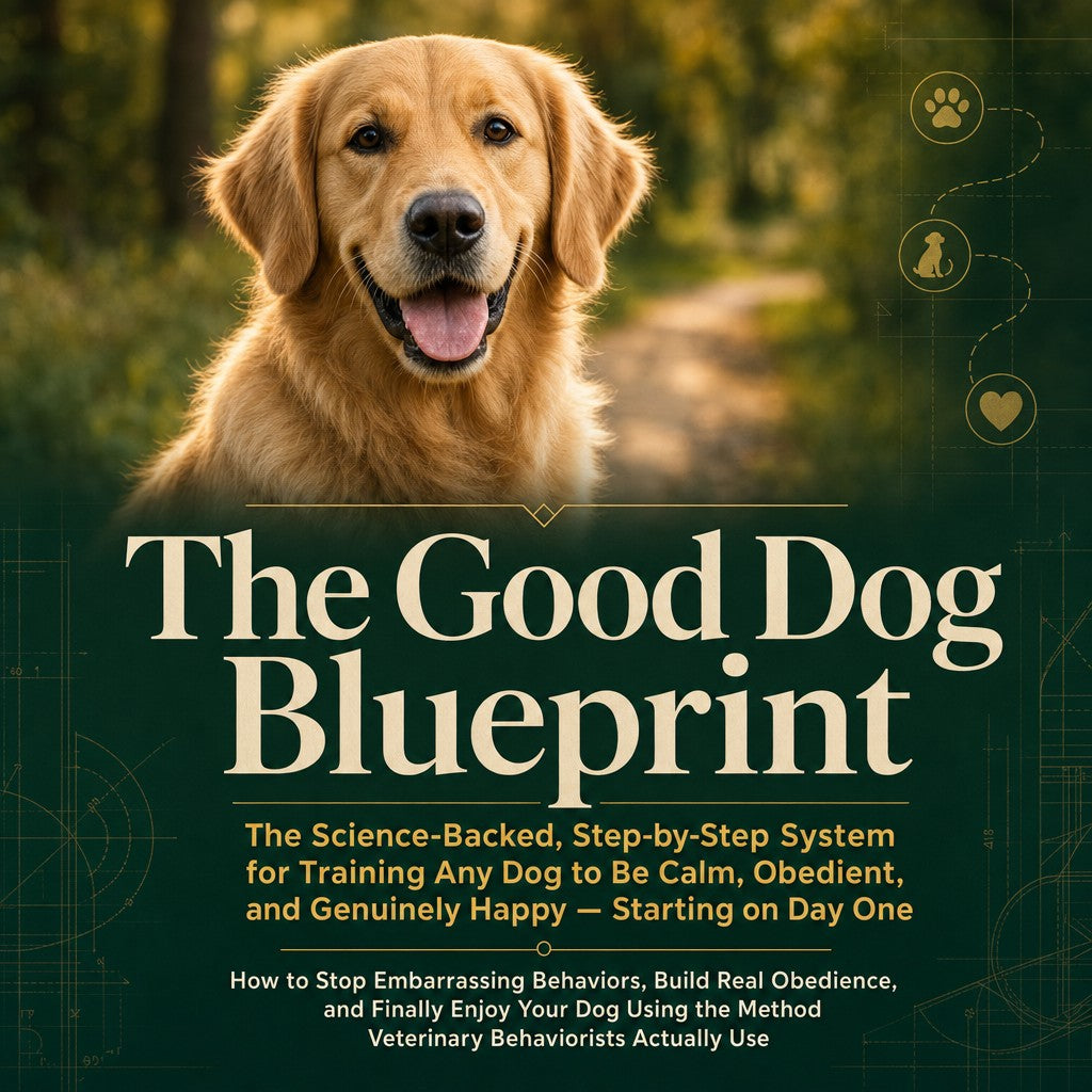 The Good Dog Blueprint: The Science-Backed, Step-by-Step System for Training Any Dog to Be Calm, Obedient, and Genuinely Happy — Starting on Day One
