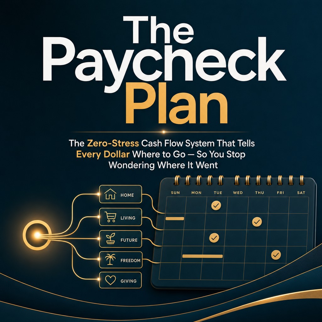 The Paycheck Plan: The Zero-Stress Cash Flow System That Tells Every Dollar Where to Go — So You Stop Wondering Where It Went