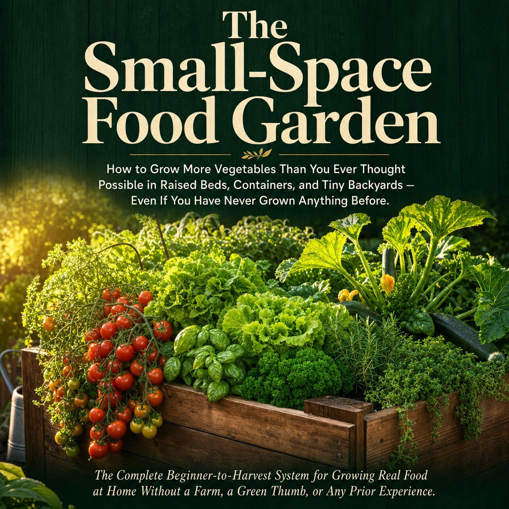 The Small-Space Food Garden: How to Grow More Vegetables Than You Ever Thought Possible in Raised Beds, Containers, and Tiny Backyards — Even If You Have Never Grown Anything Before