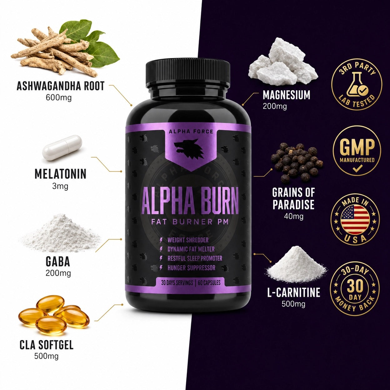 Alpha Burn PM