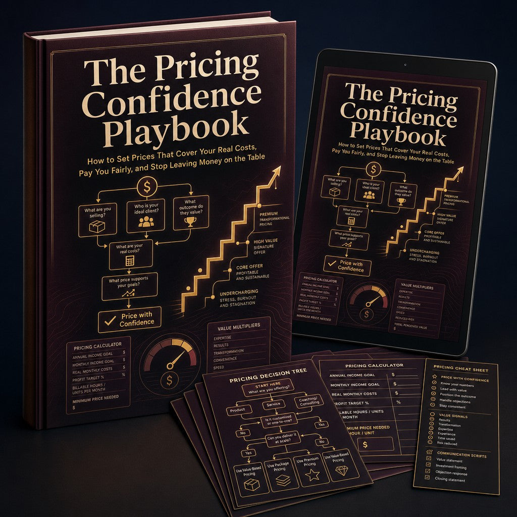 The Pricing Confidence Playbook