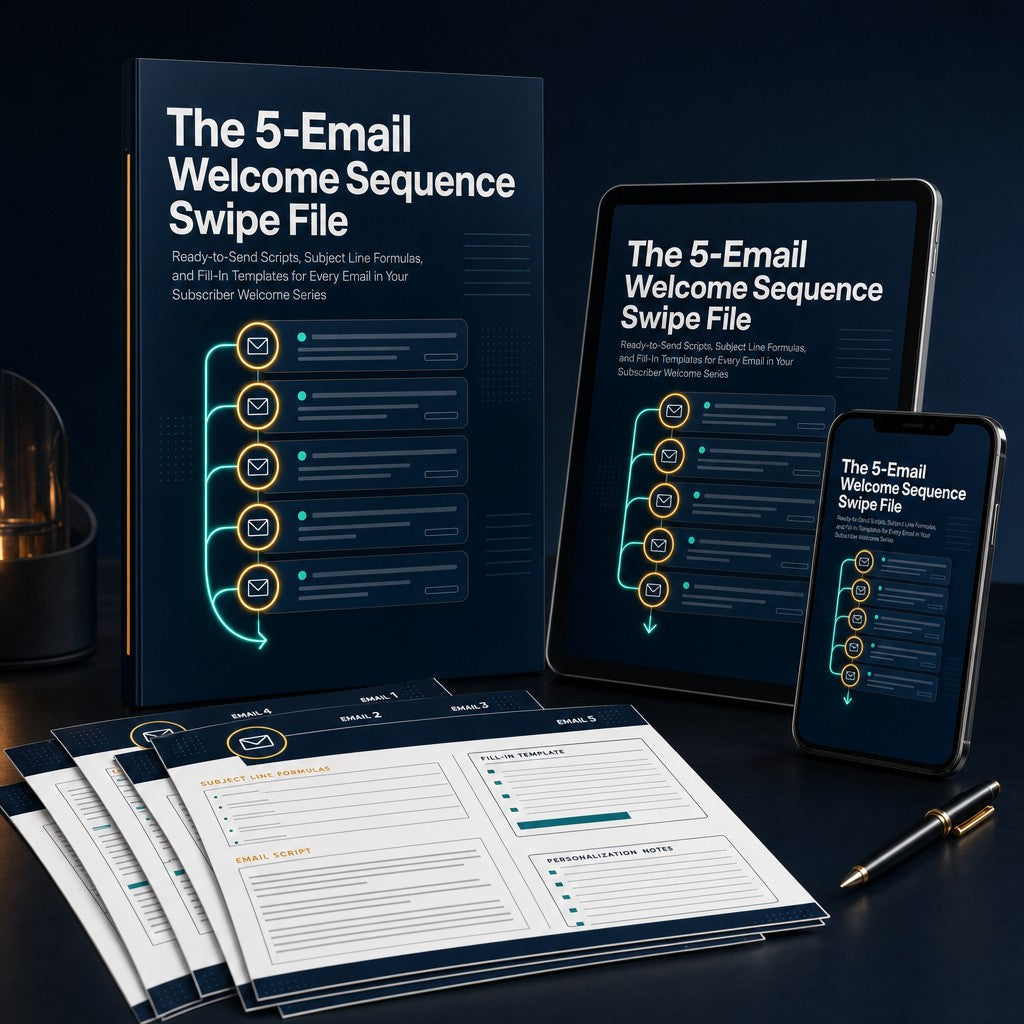 The 5-Email Welcome Sequence Swipe File