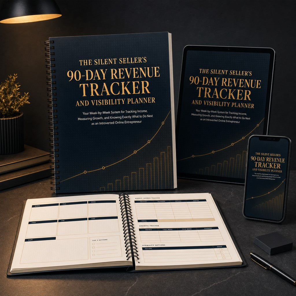 The Silent Seller's 90-Day Revenue Tracker and Visibility Planner