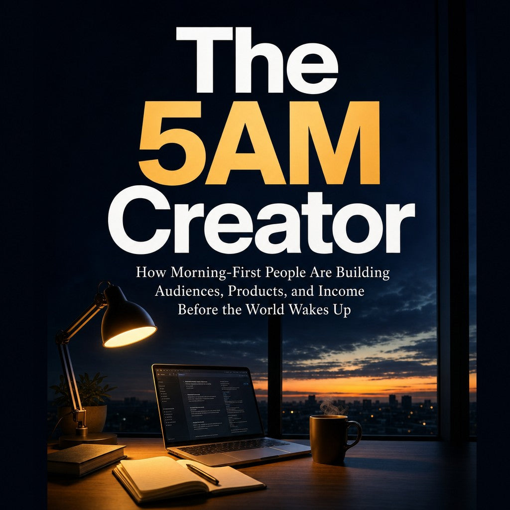 The 5AM Creator: How Morning-First People Are Building Audiences, Products, and Income Before the World Wakes Up