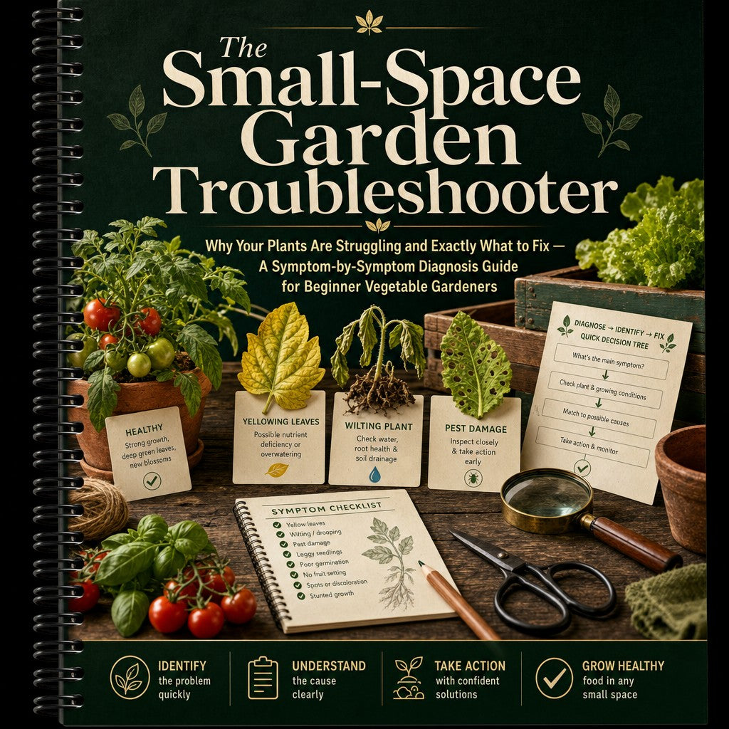 The Small-Space Garden Troubleshooter: Why Your Plants Are Struggling and Exactly What to Fix