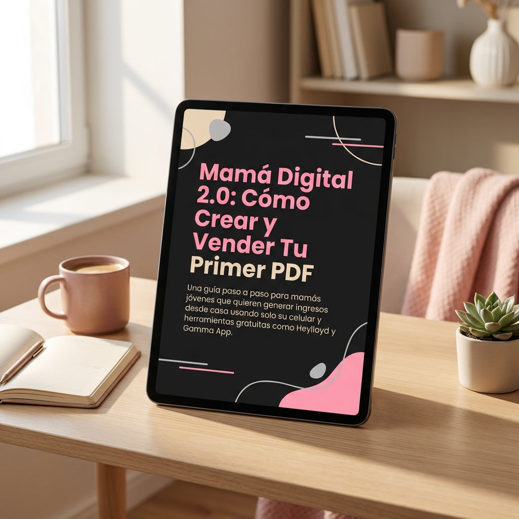 Mamá Digital 2.0: Cómo Crear y Vender Tu Primer PDF + 3 BONOS Exclusivos