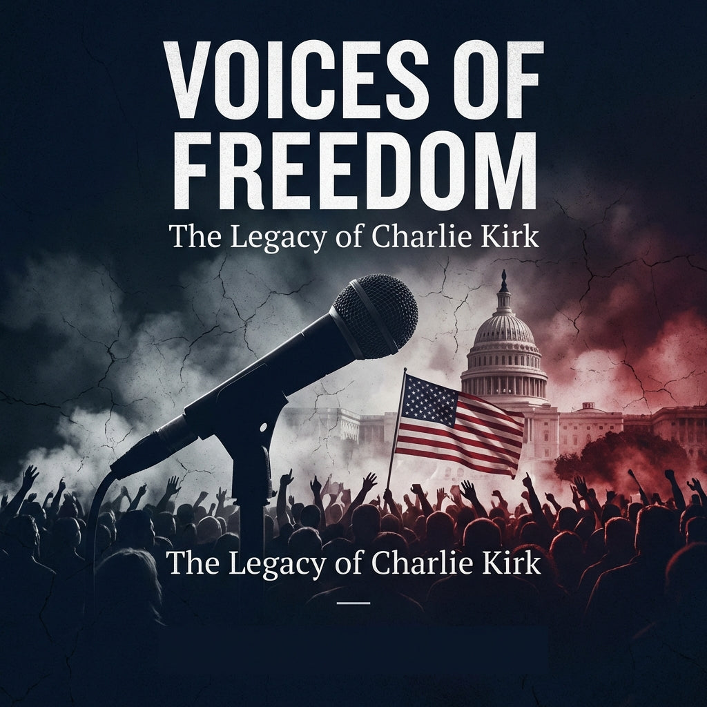 Voices of Freedom: The Legacy of Charlie Kirk Audiobook + eBook Bundle — Instant Download